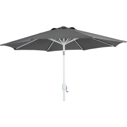 Зонт "Cambre", диаметр 250, купол серый/белый каркас