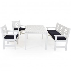 Комплект мебели "Grundsund" white из сосны 