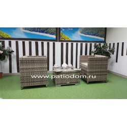 Плетеная мебель «Barbados» cafe 2 set