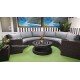 Плетеная мебель «Galaxy» lounge 7, лаунж-зона