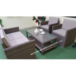 Плетеная мебель «Infinity» cafe set