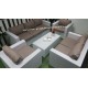 Мебель из ротанга «Louisiana» patio set white&beige