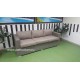Плетеный диван «Louisiana» mocco 3-х местный, цвет бежевый