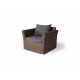 Мебель из ротанга "Аффогато" коричневая