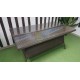 Плетеный стол «Samurai» brown 160х90 см 