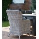 Плетеное кресло "Бергамо", цвет серый
