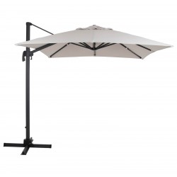 Зонт "Linz" 250х250, серый каркас/хаки купол