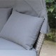 Плетеный диван-кровать "AFM-325G Grey" 