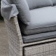 Плетеный диван-кровать "AFM-325G Grey" 