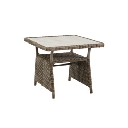 Плетеный стол "Soho" rustic, 86х86 см
