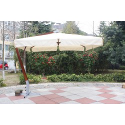Зонт для кафе тент-шатер GardenWay "Paris" кремовый