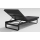 Мебель для отдыха из алюминия "Villino" темно-серый/антрацит