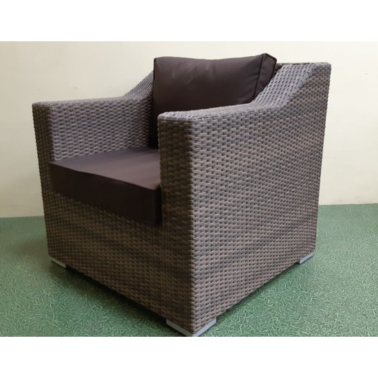 Плетеное кресло «Glendon» beige brown