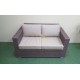 Плетеный диван «Adagio» beige 2-х местный