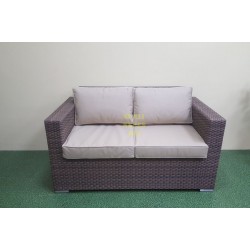 Плетеный диван «Adagio» beige 2-х местный