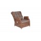Плетеное кресло "Форио" регулируемое, цвет коричневый
