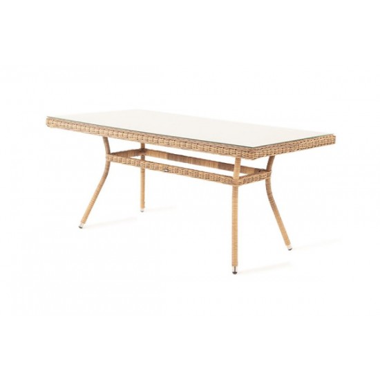 Плетеный стол "Латте" 160х90 см