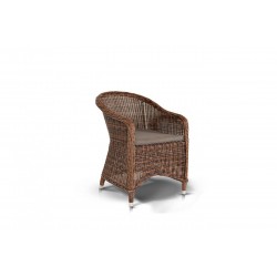 Плетеное кресло  "Равенна" коричневое