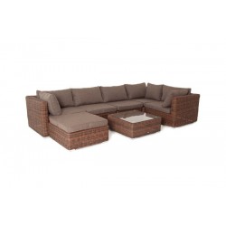 Мебель из ротанга "Лунго", цвет коричневый