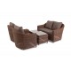 Плетеная мебель "Кон Панна", цвет коричневый