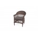 Плетеное кресло "Сицилия" , цвет коричневый