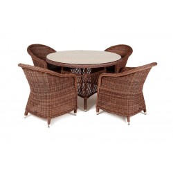 Мебель из ротанга  "Равенна" коричневая