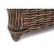 Плетеный диван "Равенна", цвет коричневый
