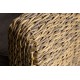 Плетеный диван "Кальяри", цвет соломенный (гиацинт)