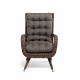 Плетеное кресло "Толедо", цвет коричневый