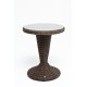 Плетеный стол "Леванте", цвет коричневый