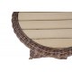 Плетеный стол "Равенна", цвет коричневый 