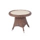 Плетеный стол "Равенна", цвет коричневый 