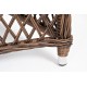 Плетеная мебель "Эспрессо-80 L", цвет коричневый