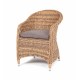 Плетеное кресло "Равенна" соломенное (гиацинт)