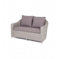 Плетеный диван "Кон Панна", цвет серый гиацинт