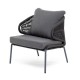 Садовое кресло "Милан", цвет темно-серый