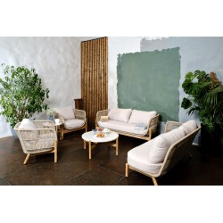 Садовая мебель из тика "Talara XL", диванная группа