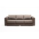 Плетеный диван "Боно", цвет коричневый