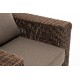 Плетеное кресло "Боно", цвет коричневый