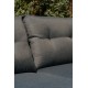 Плетеный трехместный диван "Венеция", цвет серый