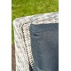 Плетеный двухместный диван "Венеция", цвет серый