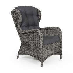 Плетеное кресло "Rosita" grey